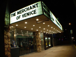 The front of the Varsity theater