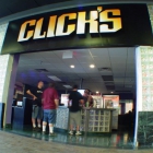 The entrance of Click's