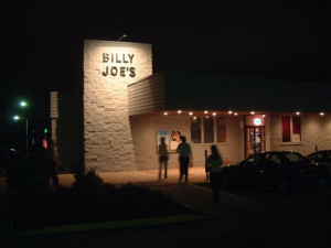 The entrance of Billy Joe's