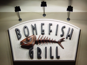 The Bonefish Grill Sign