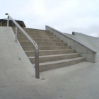 The 11 stair at the Ankeny skatepark