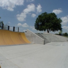 Quarter pipe, 10 stair, rail, and ledges