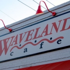 The Waveland Cafe Sign